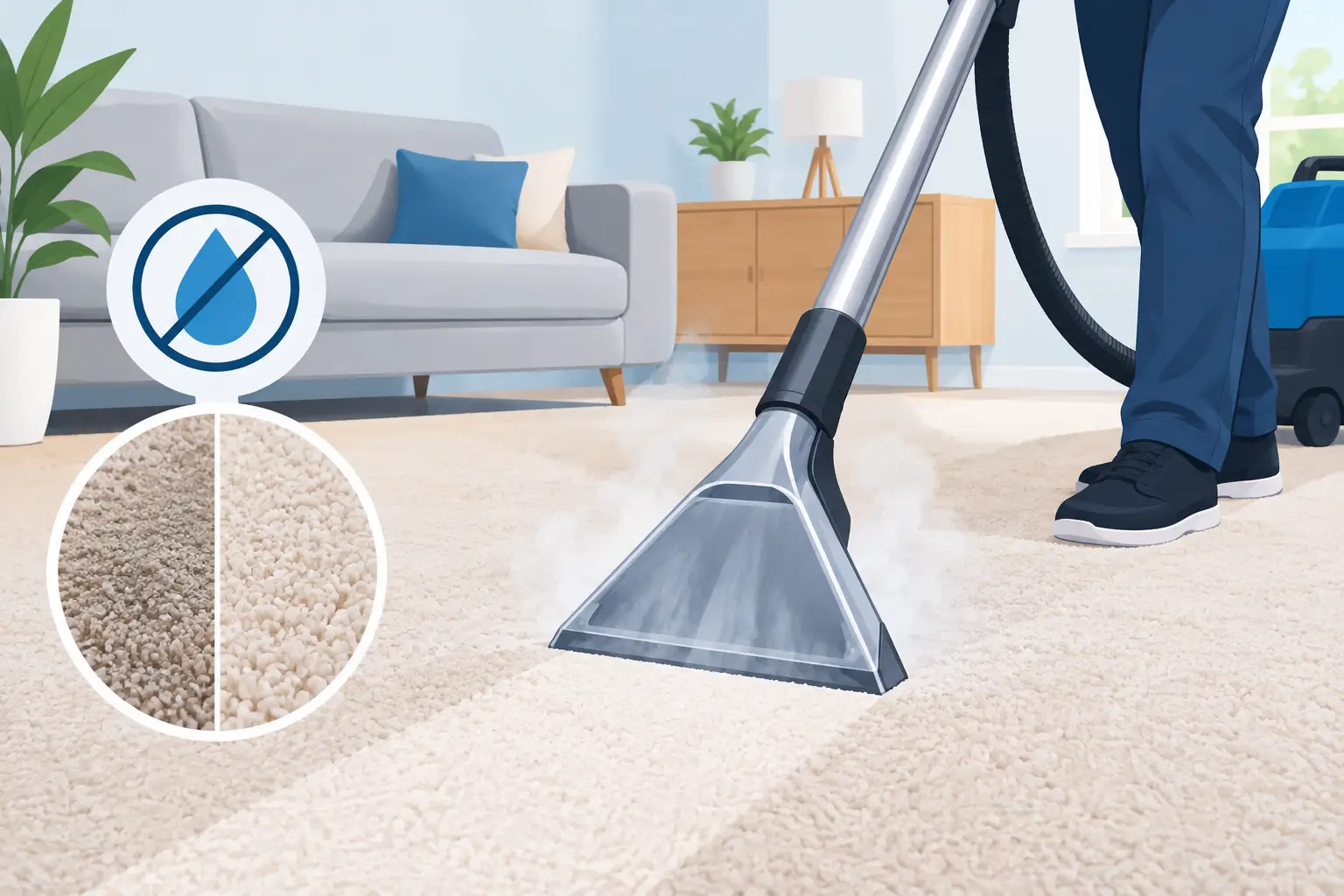 How to Steam Clean Carpet Without Soaking It How to Steam Clean Carpet Without Soaking It