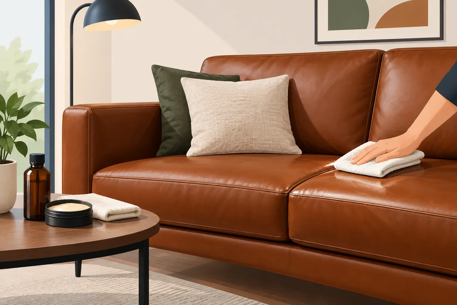 Leather Lounge Conditioning Service That Protects Leather Lounge Conditioning Service That Protects